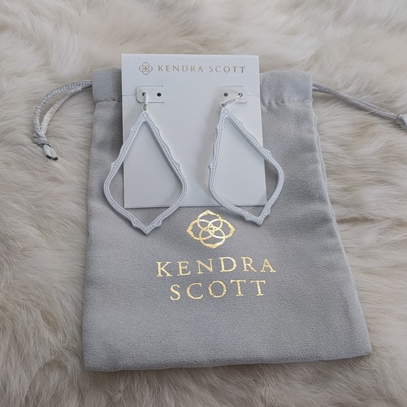 Kendra Scott Jewelry - Kendra Scott | Sophee Matte Drop Earrings In White